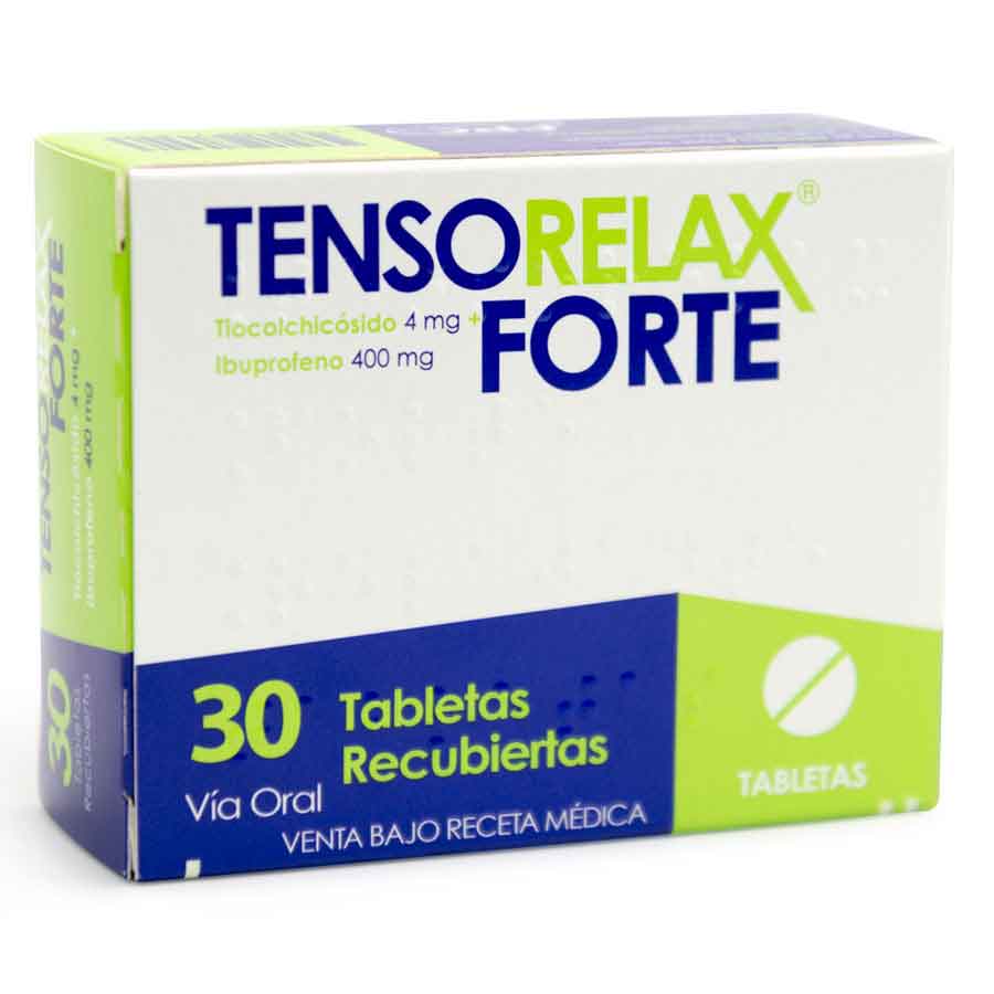 Imagen de Tensorelax 4/400mg Farmayala Italfarma Tableta Recubierta Forte