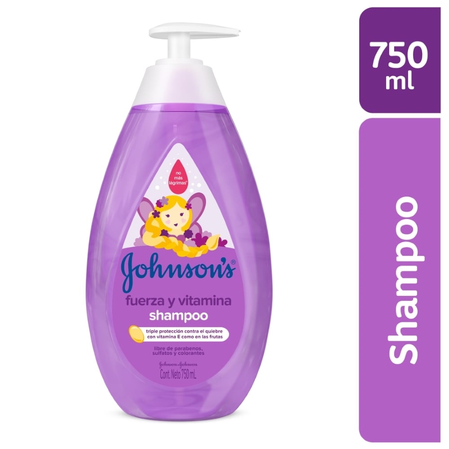 Imagen de Shampoo johnson&johnson baby fuerza y vitamina  750 ml