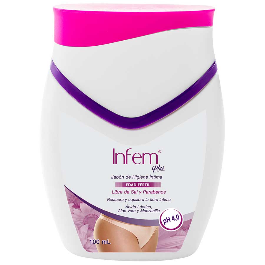 Producto Jabón Íntimo Femenino Infem En Loción 100 Ml 6055