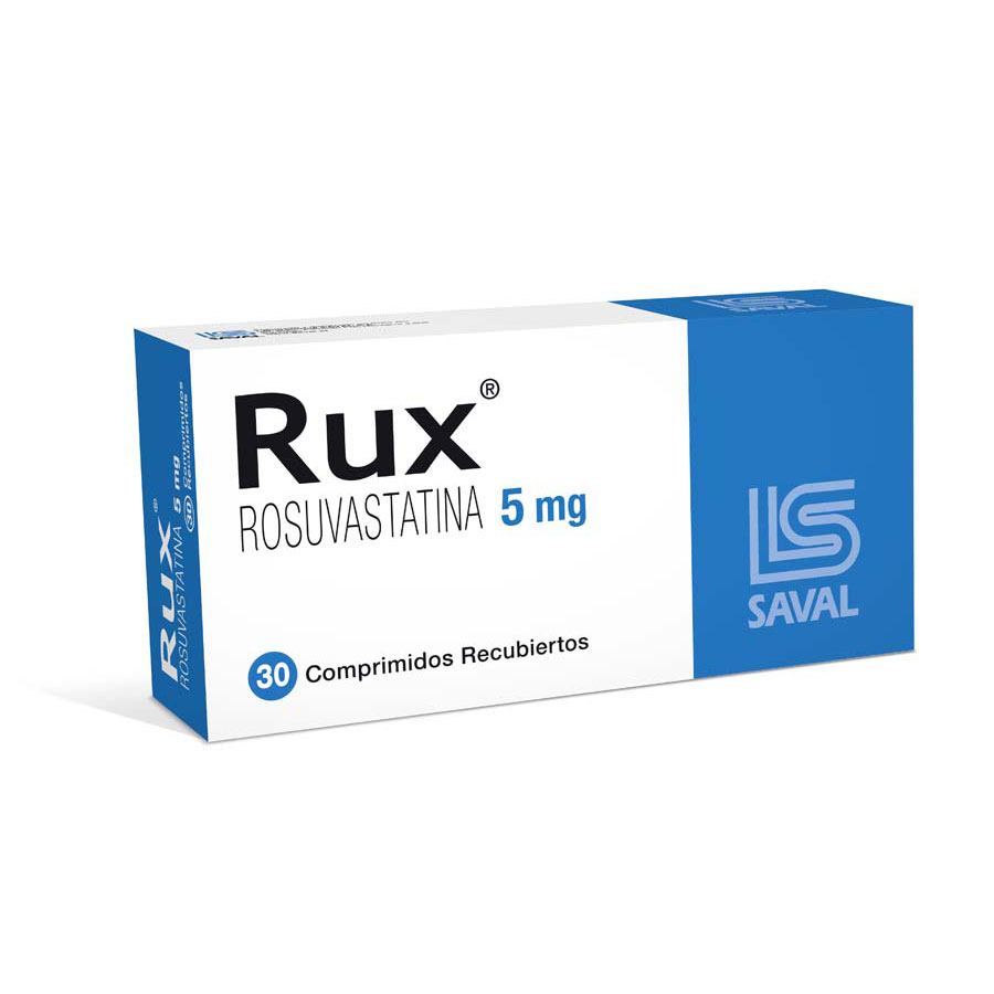 Imagen para Rux 5mg ecuaquimica - saval comprimido recubierto                                                                                de Pharmacys