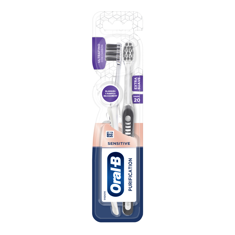 Imagen de Cepillo dental oral-b purificación  x 2