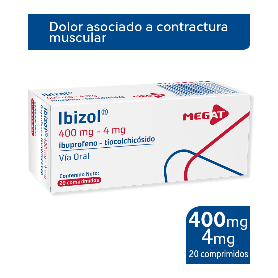 Imagen de Ibizol 400/4mg leterago - megat-pharmaceutical