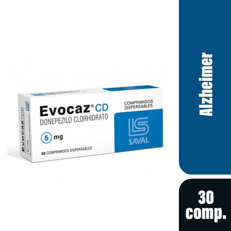 Imagen de Evocaz 5mg ecuaquimica - saval comprimidos