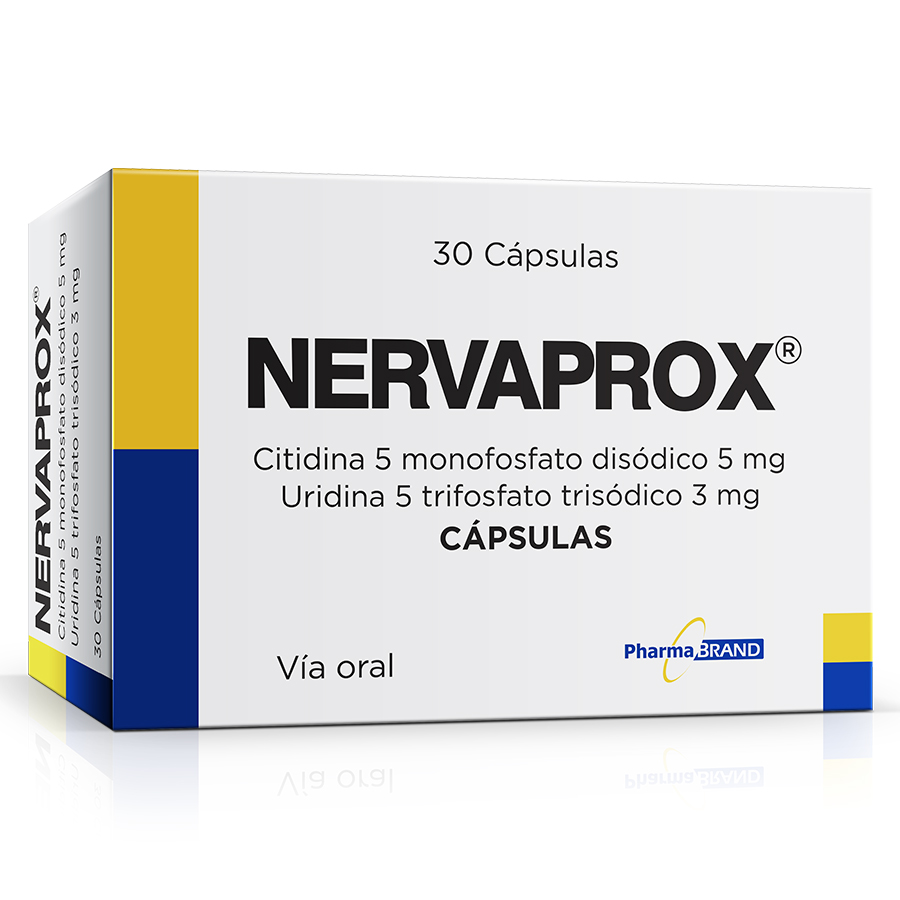 Imagen de Nervaprox 5/3mg leterago - pharmabrand cápsulas