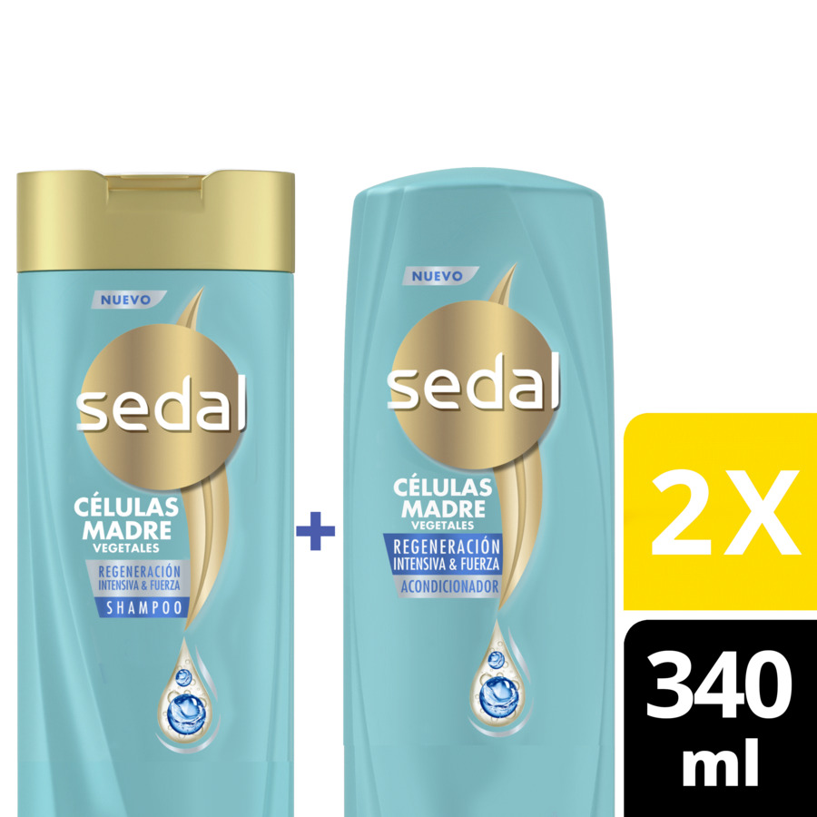 Imagen de Sedal células madres vegetales shampoo + acondicionador  340 ml