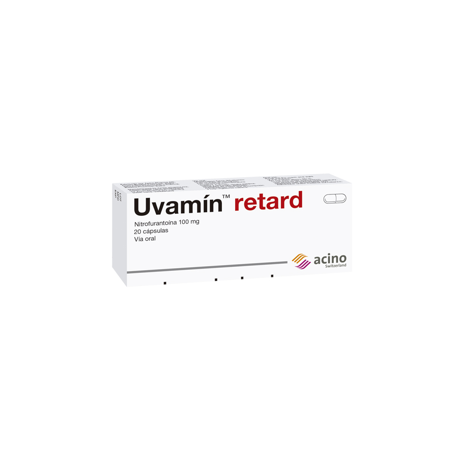 Imagen de Uvamin-retard 100mg Acino Pharma Cápsulas
