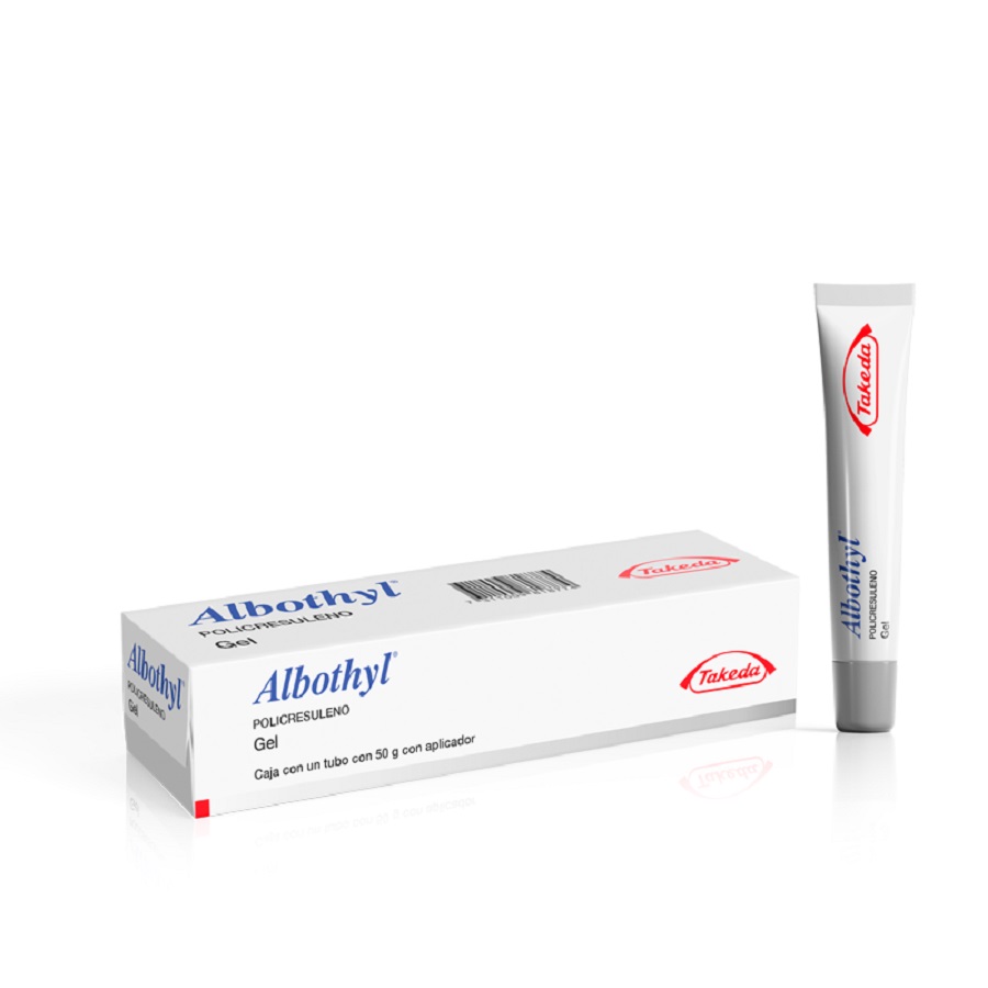 Imagen de Albothyl 1.8% eurofarma marcas gel tube w50 & aplicador vag.
