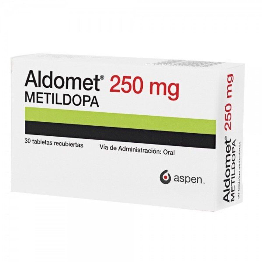 Imagen para Aldomet 250mg aspen farma tableta                                                                                                de Pharmacys