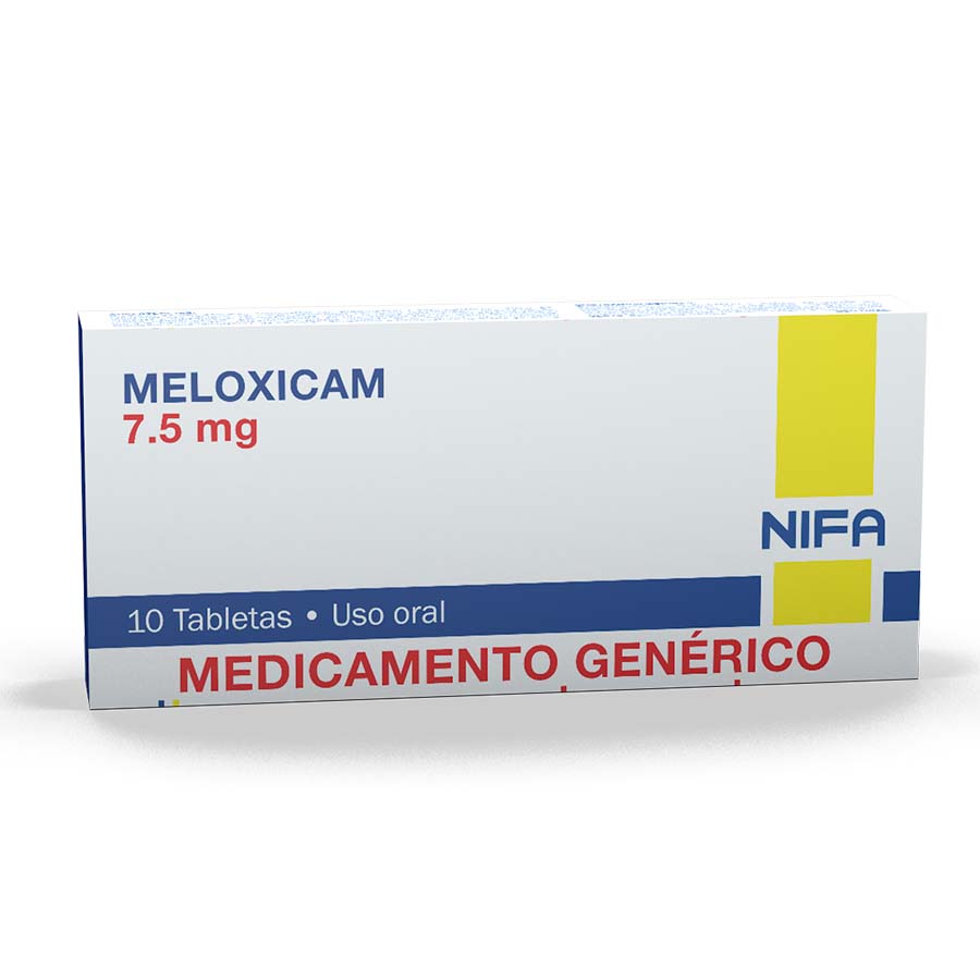 Imagen para Meloxicam 7.5mg Garcos Nifa Genericos Tableta                                                                                    de Pharmacys