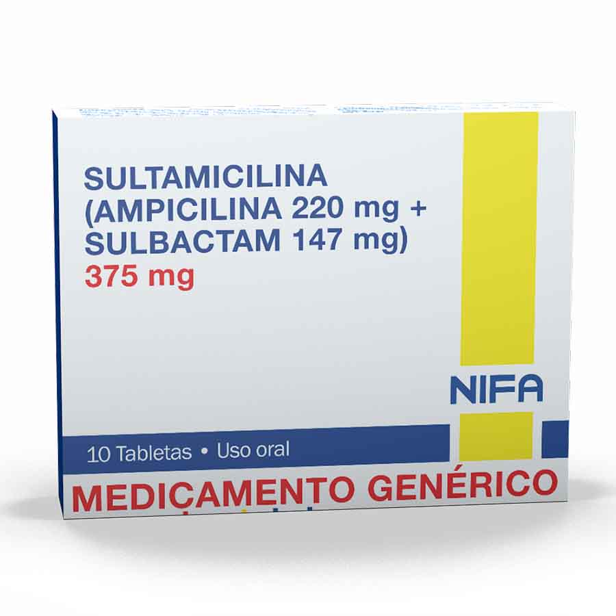 Imagen para Sultamicilina 375mg Garcos Nifa Genericos Tableta                                                                                de Pharmacys