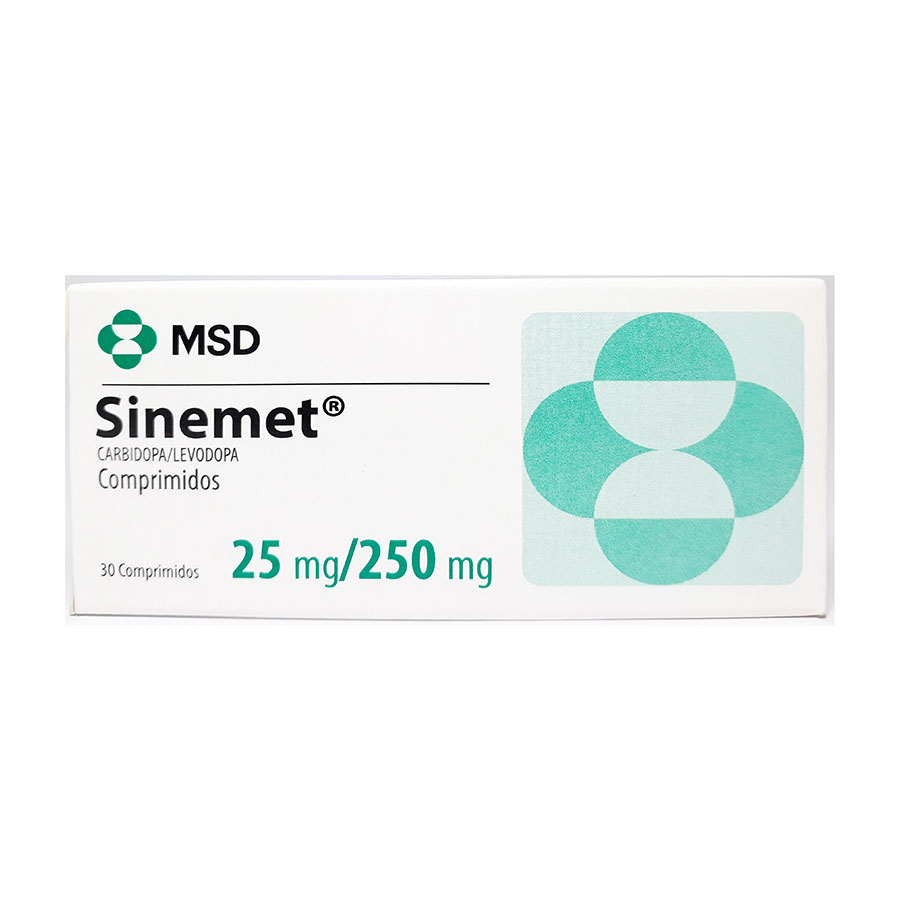 Imagen para Sinemet 25/250mg organon tableta                                                                                                 de Pharmacys