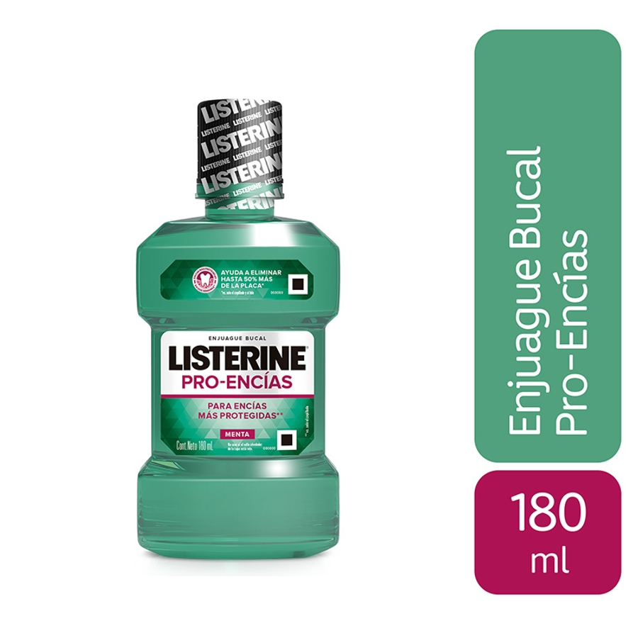 Imagen de Enjuague Bucal Listerine Protección Dientes Encías 180 ml