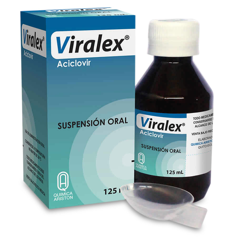 Imagen de Viralex 200mg/5ml Alianza Quimica Ariston Suspensión rx