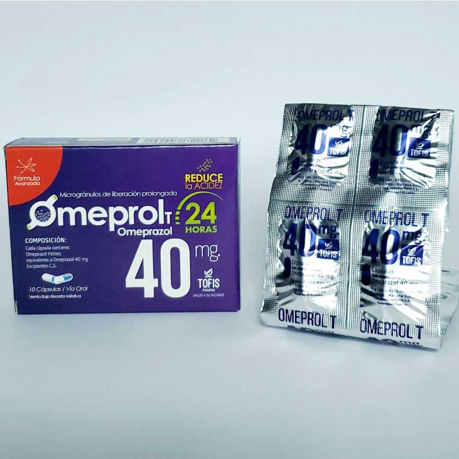 Imagen para Omeprol 40mg Tofis Marca Cápsulas                                                                                               de Pharmacys