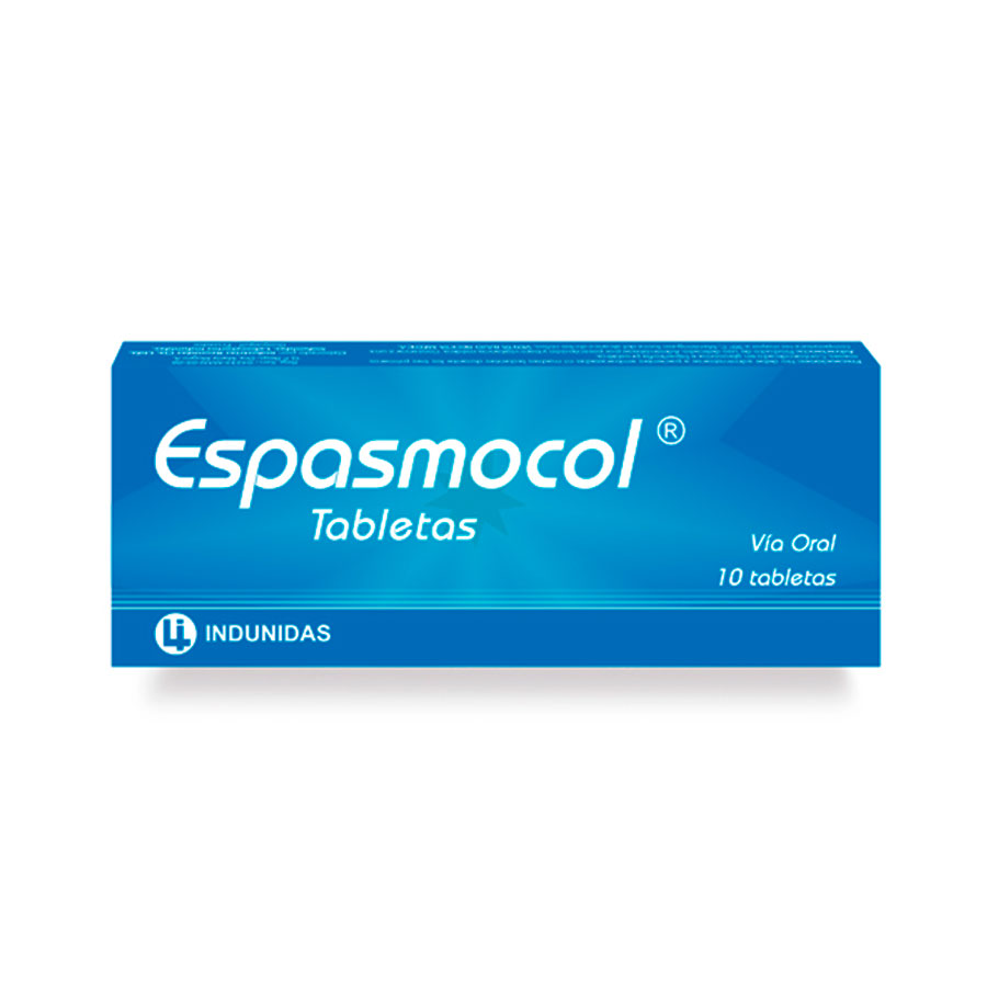 Imagen de Espasmocol 500/10mg indunidas tableta