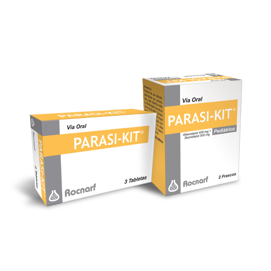 Imagen para Parasi-kit 400mg/1gr Rocnarf Marca Tableta                                                                                       de Pharmacys