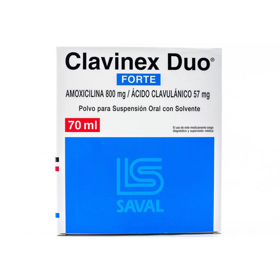 Imagen de Clavinex 800/57mg ecuaquimica - saval suspensión