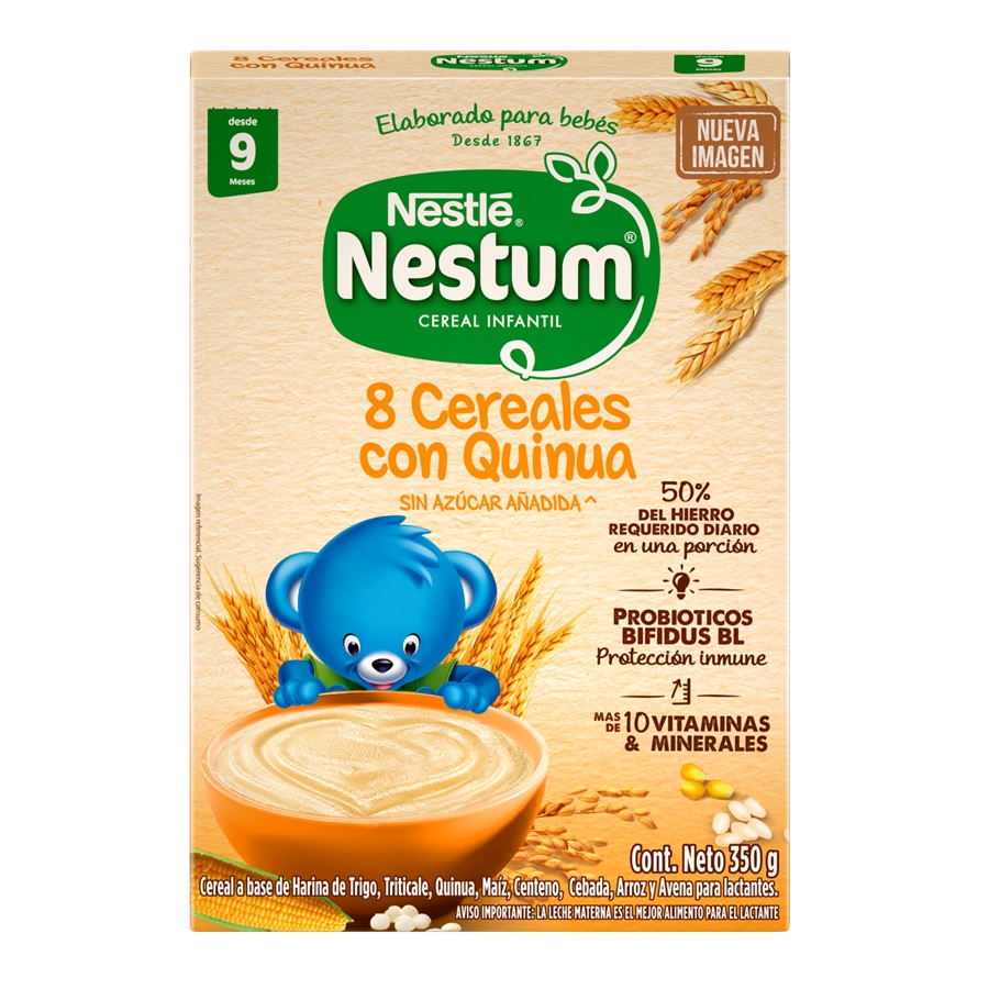 Imagen de Cereal nestum trigo y quinoa trigo 350 g