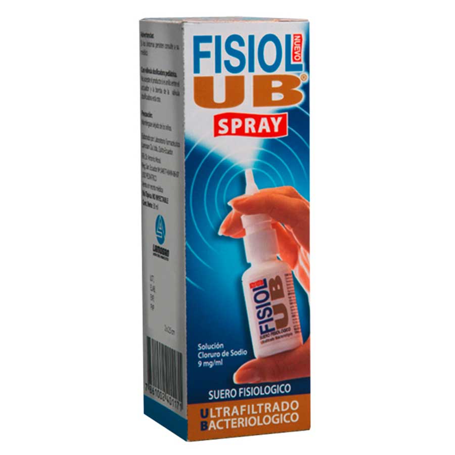 FISIOL UB 0.9% SPRAY 40 ML - PharmAhorro