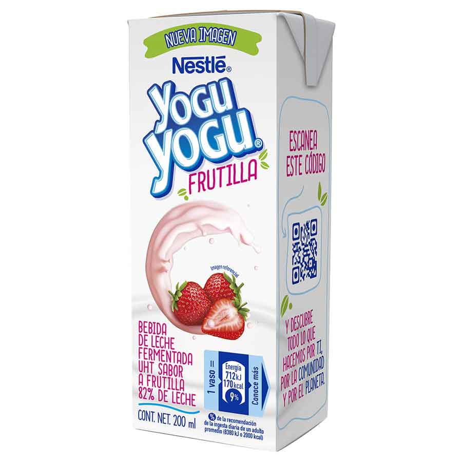 Imagen de Yogurt yogu yogu fresa  200 ml