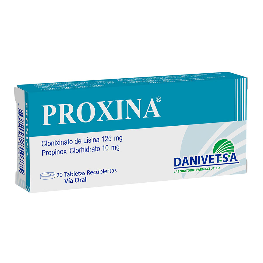 Imagen para Proxina 125/10mg Danivet Tableta                                                                                                 de Pharmacys