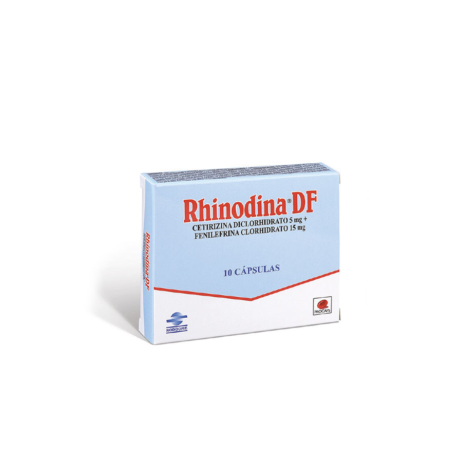 Imagen para Rhinodina 5/15mg Leterago Roddome Cápsulas                                                                                      de Pharmacys