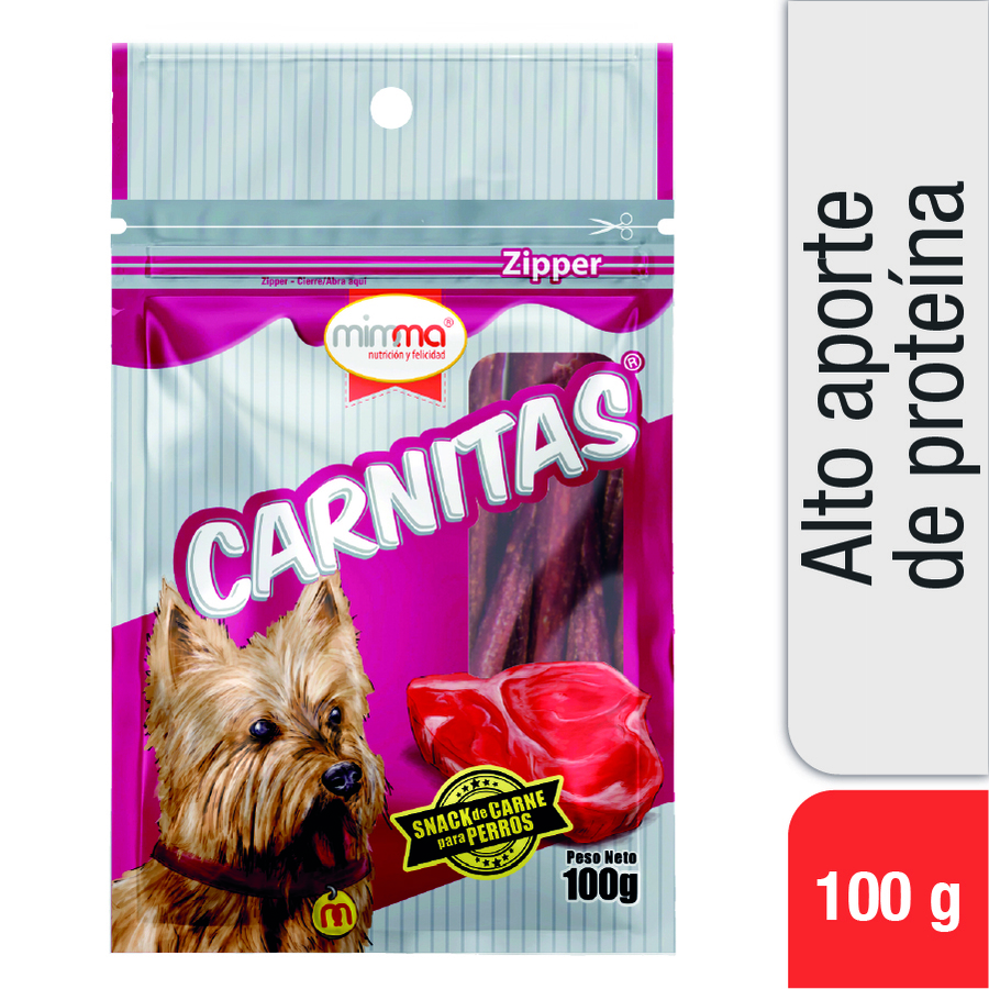 Imagen de Snack para perros mimma car dog  100 g