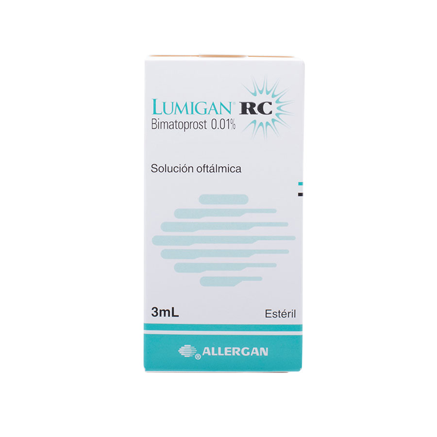 Imagen de Lumigan 0.01% quifatex repr farma allergan solución oftálmica