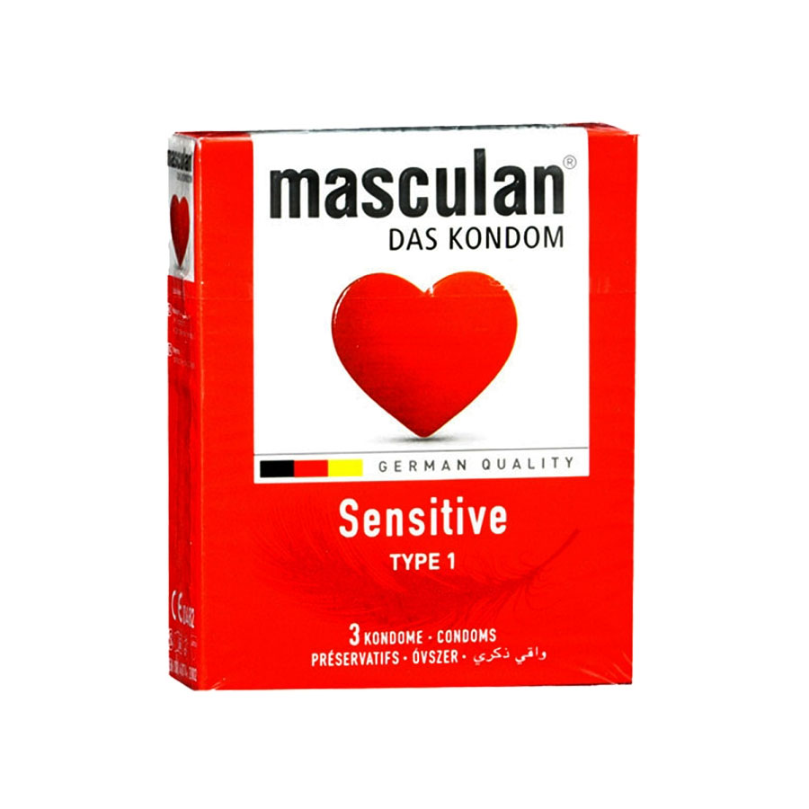 Imagen de Preservativo masculan sensitive  3 unidades