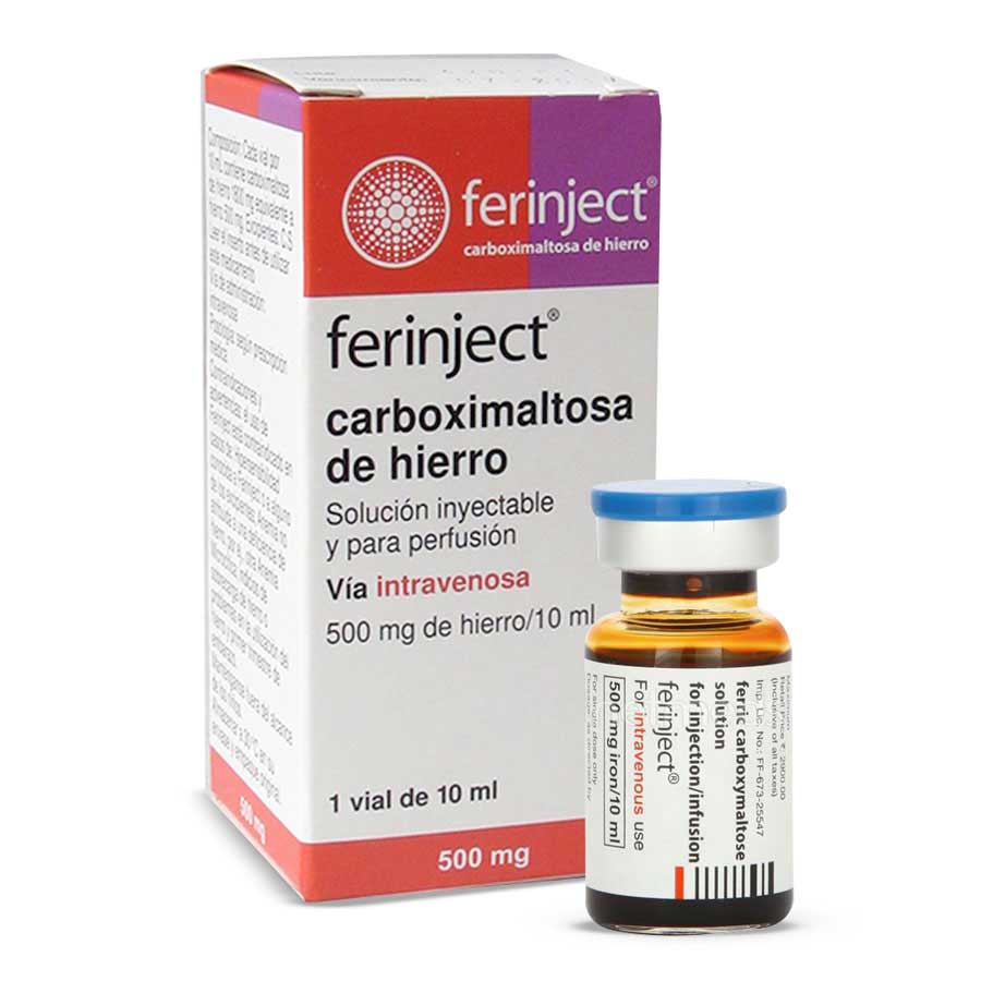 Imagen de Ferinject 50mg leterago - grupo farma solución inyectable