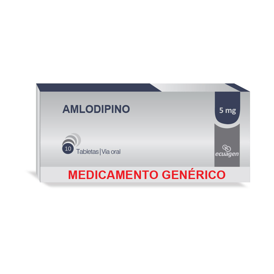 Imagen de Amlodipino 5mg Dyvenpro Ecuagen Tableta