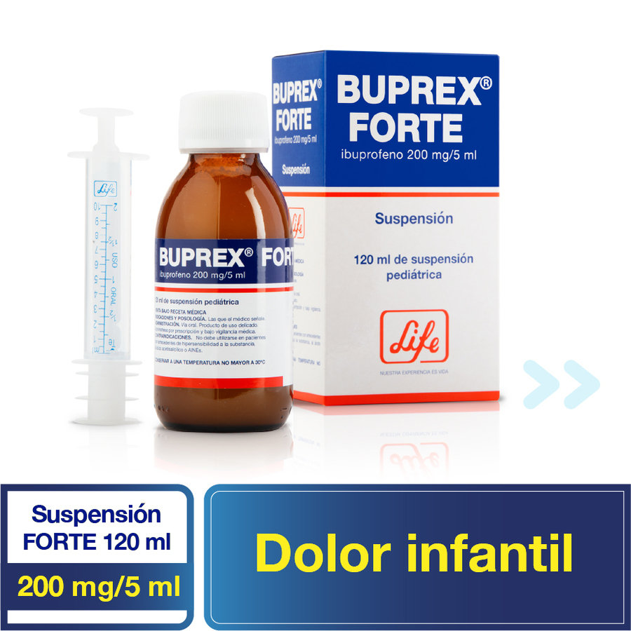 Imagen de Buprex 200 mg / 5 ml suspensión 120 ml