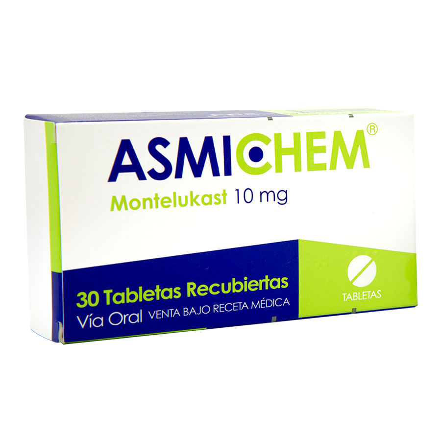 Imagen para Asmichem 10mg Farmayala Farmayala Tabletas Recubiertas                                                                           de Pharmacys